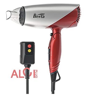 1875 watts Folding Handle Hair Dryer Tourmaline Ceramic Negative