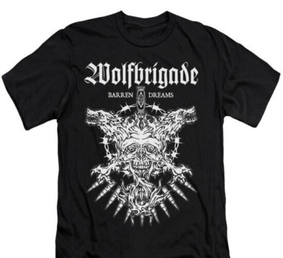 Wolfbrigade Barren Dreams T Shirt Crust Punk Hardcore Metal Graphic Unisex Tee