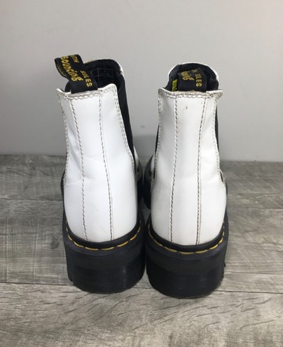 Dr. Martens Quad 2976 bottes Chelsea plates-formes en cuir lisse pour femmes 5 UK 7 US Doc - Photo 6/10