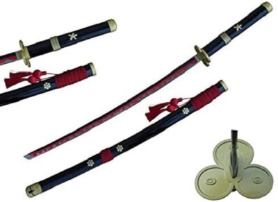 One a Piece Sword Wado Ichimonji Roronoa a Zoro Katana Yama Enma New Samurai