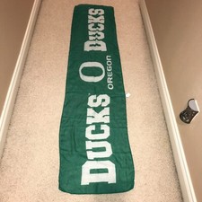 Oregon Ducks Women's Scarf Size 76Lx17H" Sheer VERY RARE