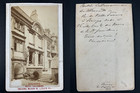 France, Bourges, Hôtel Lallemant Vintage cdv albumen print, CDV, tirage albumi