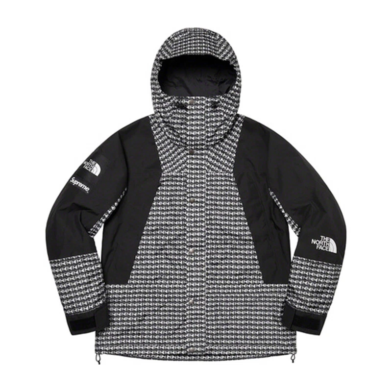 SS21 Supreme x The North Face veste cloutée lumière de montagne   Moyenne   Noire
