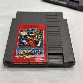 Nintendo NES Games Lot with Cases Top Gun Dash Galaxy Sky Shark Tested