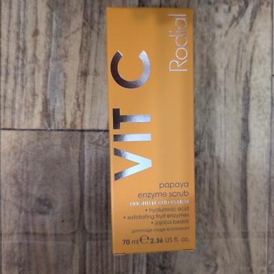 RODIAL VIT C Papaya Enzyme Scrub 2.36 Fl Oz / 70 mL NIB / SEALED