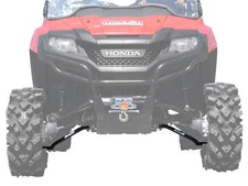 SuperATV High Clearance A-Arms for Honda Pioneer 700 / 700 4 (2014+) - BLACK