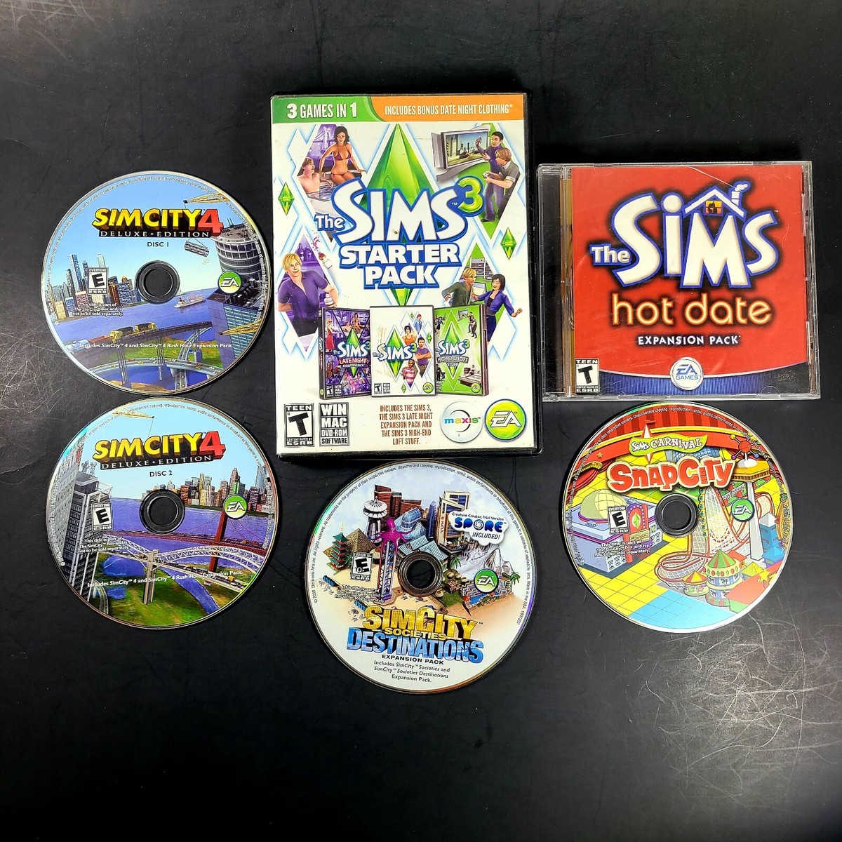 The Sims PC Games Lot Of 5 EA Games | eBay