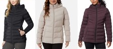 32 Degrees Heat Ladies Power Stretch Hooded Jacket Rain Coat