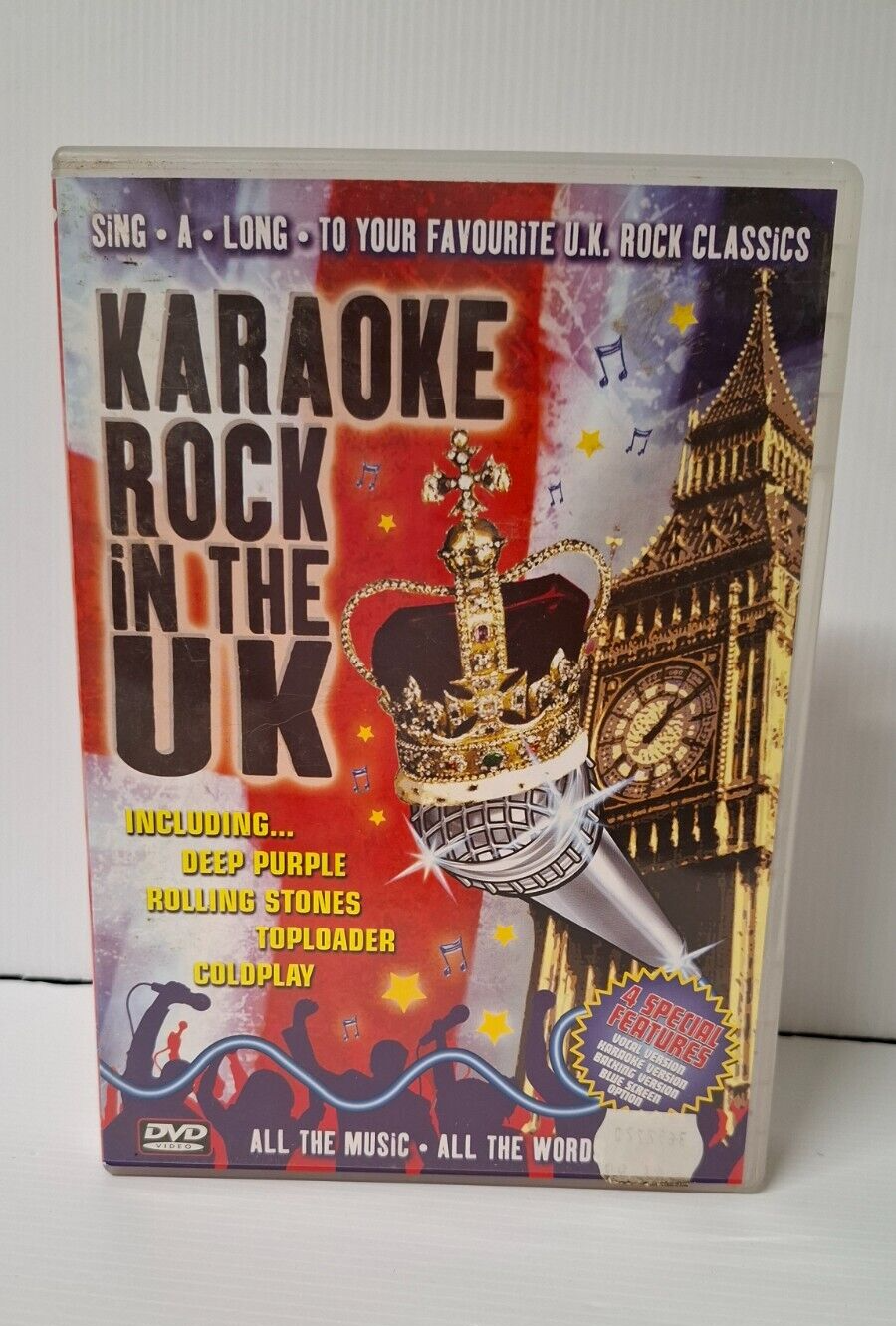 Karaoke Rock In The UK DVD