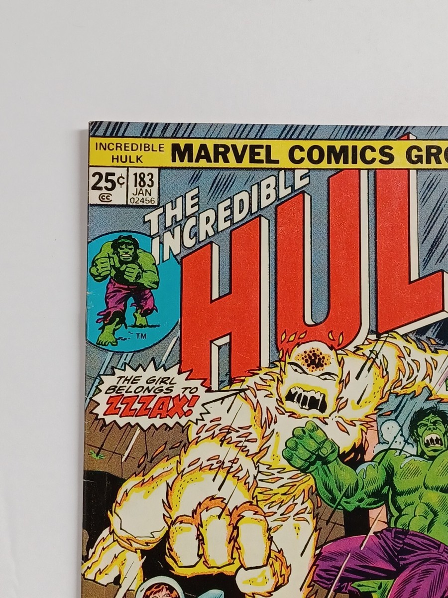 Incredible Hulk #183 2nd App Zzzax | eBay