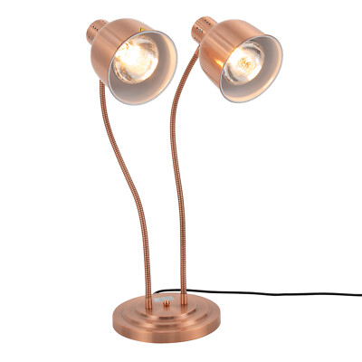 500W Double Head Electric Food Heat Lamp For Food Service,Food Warmer Light