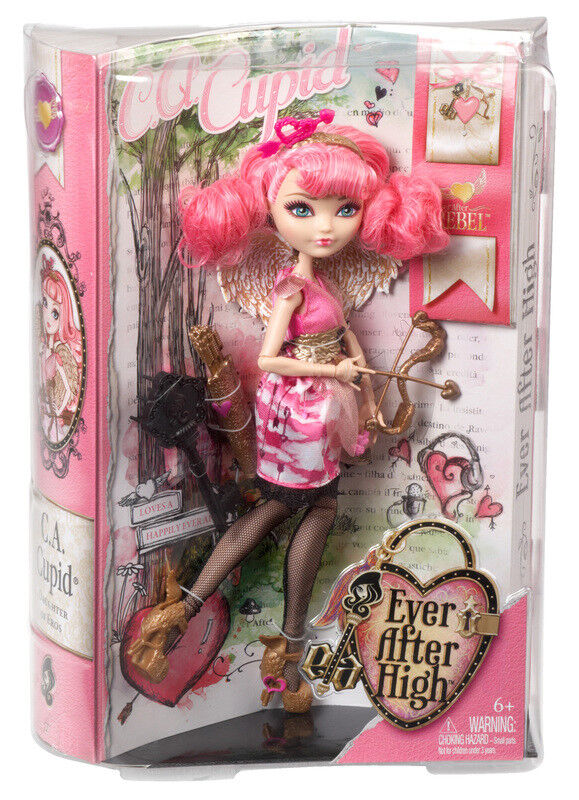 Ever After High C.A. CUPID Doll First Chapter Mattel Headband Shoes Bow &  Arrow