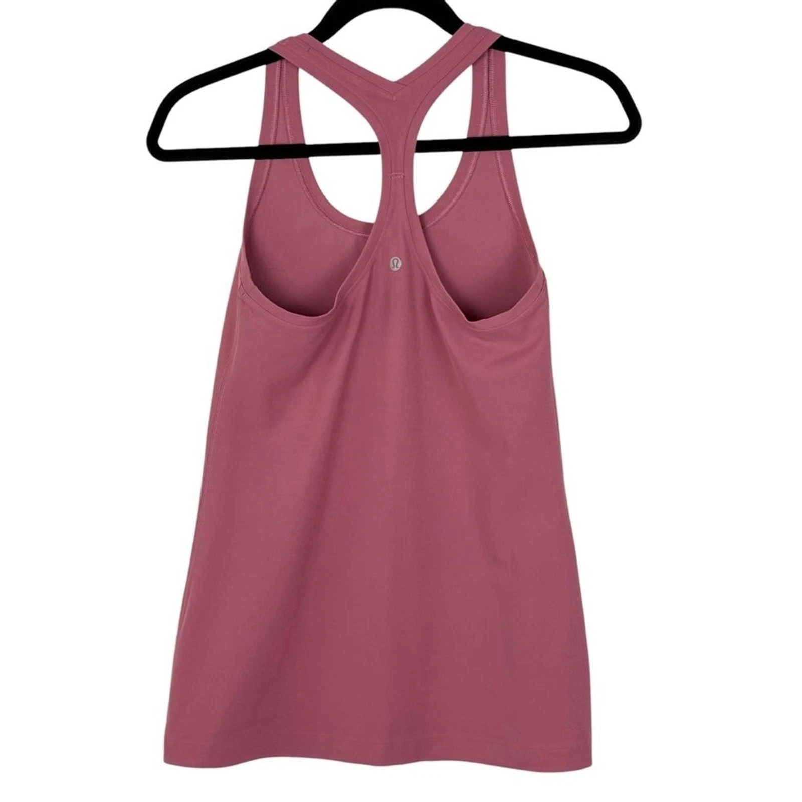 lululemon cool racerback ii luon tight fit hip length tank-top