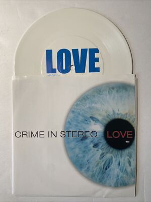 Crime In Stereo ''Love 7'' | WHITE /200 OOP AFI NOFX Misfits American Nightmare