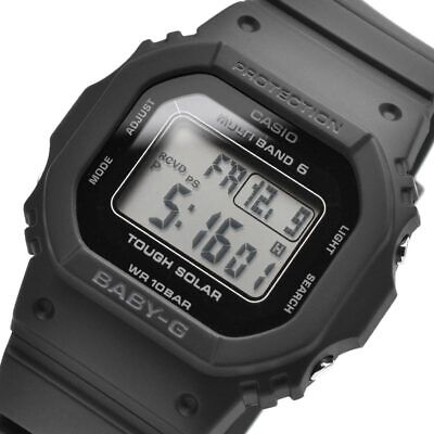 CASIO BABY-G BGD-5650-1JF Radio Solar Digital Watch All Black Women | eBay