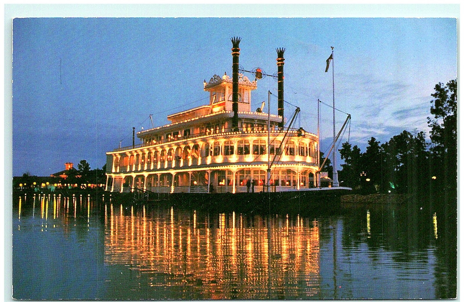 Vintage Walt Disney World Village Orlando FL Postcard S03-5239