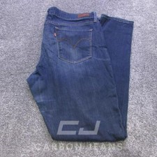 WOMENS DEMI CURVE LEVI MIDRISE CURVY SKINNY STRETCH 11 W 29' L 29' /REF (04767)