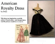1:12 Visual Mini Doll Dressing Made Easy! AMERICAN ROYALTY TUTORIAL-PATTERN 
