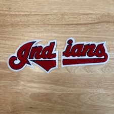 CLEVELAND INDIANS *2-Piece* Iron-On 12