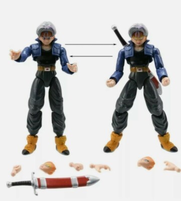 TRUNKS 2 FIGUREN 16cm. Dragon Ball Z Super Sayan Figuren Figur 