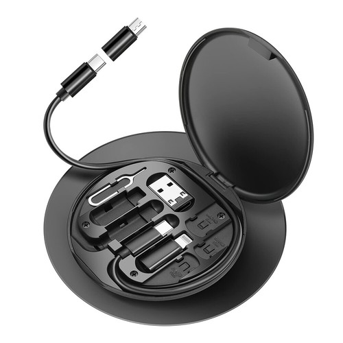9-IN-1 60W Fast Charging Cable Multifunction Data Cable Storage Box Portable USA - 第 16/19 張圖片