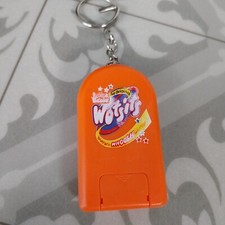 Golden Wonder Wotsits Sound Effects Keyring Orange Promotional Crisps Vintage