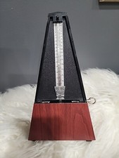 Vintage Wittner Key Wind Up Metronome Made West Germany - No Cover - Tested