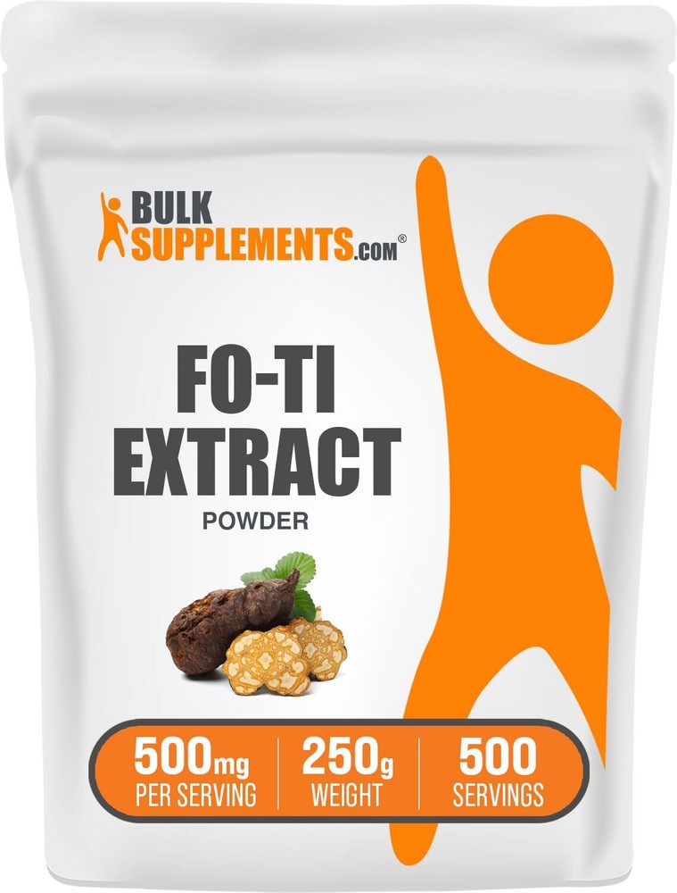 Fo-Ti Extract Powder - He Shou Wu Fo-Ti Supplement Fo Ti Root Powder - Herbal...