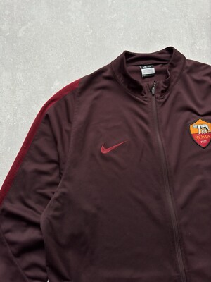 Vintage Nike Roma 2015-2016 Training Football Soccer Jacket | eBay