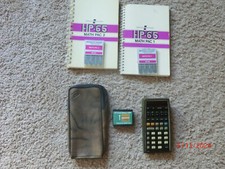Vintage Hp-65 Programmable Calculator W/math Pacs 1 & 2