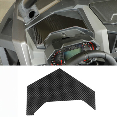 Kohlefaser Armaturenbrett Front Panel Abdeckung für Polaris RZR PRO XP Ultima...