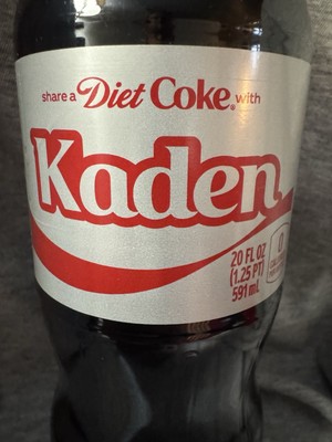 Share a Coke with Kaden 2025 Personalized Gift Coca~Cola Bottle