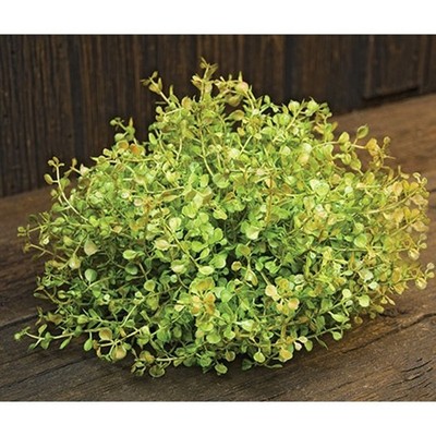 NEW Primitive BABY'S GRASS HALF SPHERE Green 7''Wx5''H Green Shabby Farmhouse