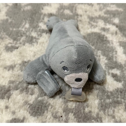Phillips Avent Soothie Snuggle Schnullerhalter Gray Seal - Bild 1 von 4