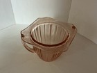 Jeanette Glass Pink Adam Open Sugar Bowl, Excellent Condition — photo 2