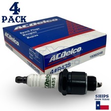 4 Pack Genuine GM ACDelco Spark Plugs R43S