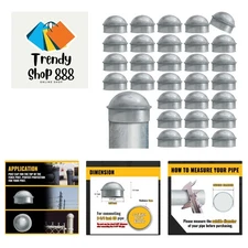 2-3/8" Chain Link 30 PCS, Galvanized Fence , for 2-3/8" OD Pipe, Chain Link F...