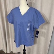 New With Tags Women s Large Light Blue Cherokee Workwear