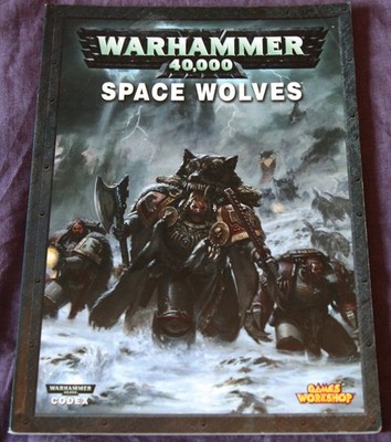 Warhammer 40k, Space Wolf Wolves Codex, 5. Edition, Games Workshop, 2009