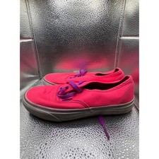 Vans Classic Pink Canvas Skate Shoes Women's 7 / Men's 5.5
