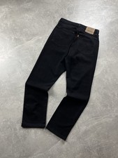 Levi  s 805 Vintage Orange Tab Black Denim Jeans Made in Italy 1996 Size W33 L32