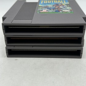 3-Nintendo NES Sports Games(JACK NICKLAUS GOLF, BANDAI GOLF & Football) Works