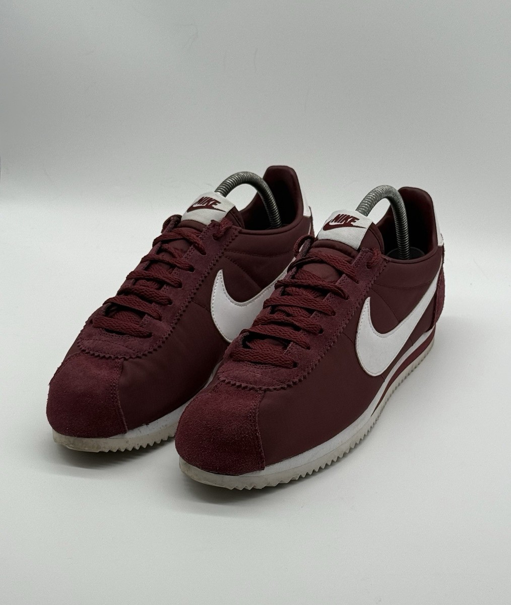 nike cortez mens maroon