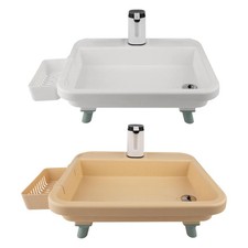 Outdoor Portable Sink Hand Wash Station for Dishwashing Temporary Workspaces