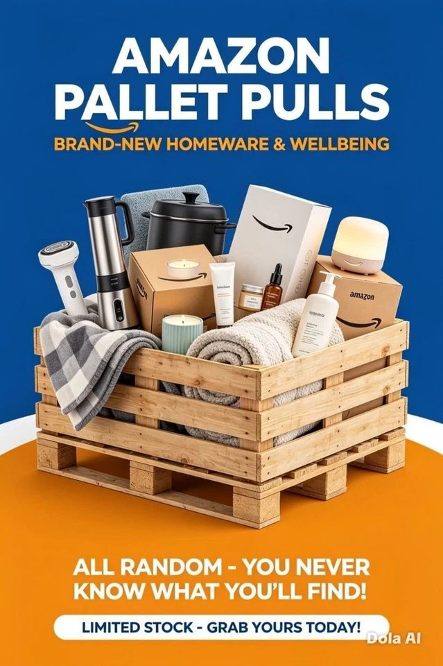 Homeware / Food / Drink / Household / Wellbeing / Mixed Goods - Pallet Pull