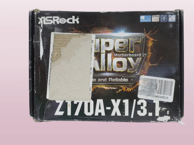 ASROCK SUPER ALLOY MOTHERBOARD Z170A-X1/3.1 NWB SEE DETAILS NWB