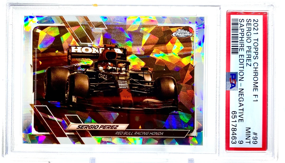 2021 Topps Chrome Sapphire Edition Formula 1 Auto Racing Trading