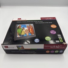 Pixstar FotoConnect XD 10 Inch 1024 768 Digital Photo Frame Brand New Open Box