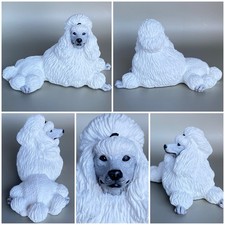 OOAK Personalizzato Schleich Barboncino Cane Plastica PVC Giocattolo Figura Animale