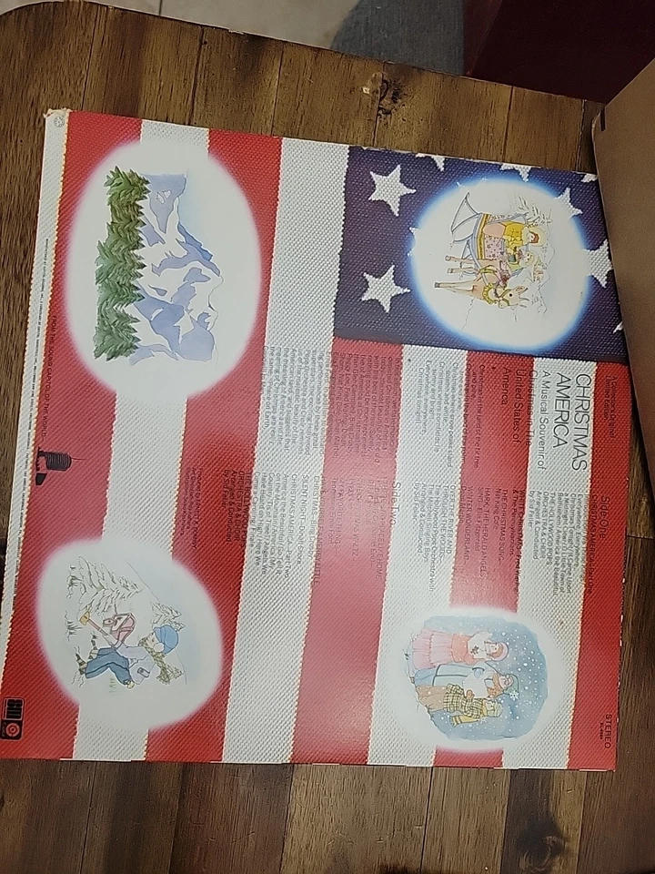 Various Artists CHRISTMAS AMERICA Capitol Records SL-6884 33 RPM Vinyl LP - Image 3 of 4